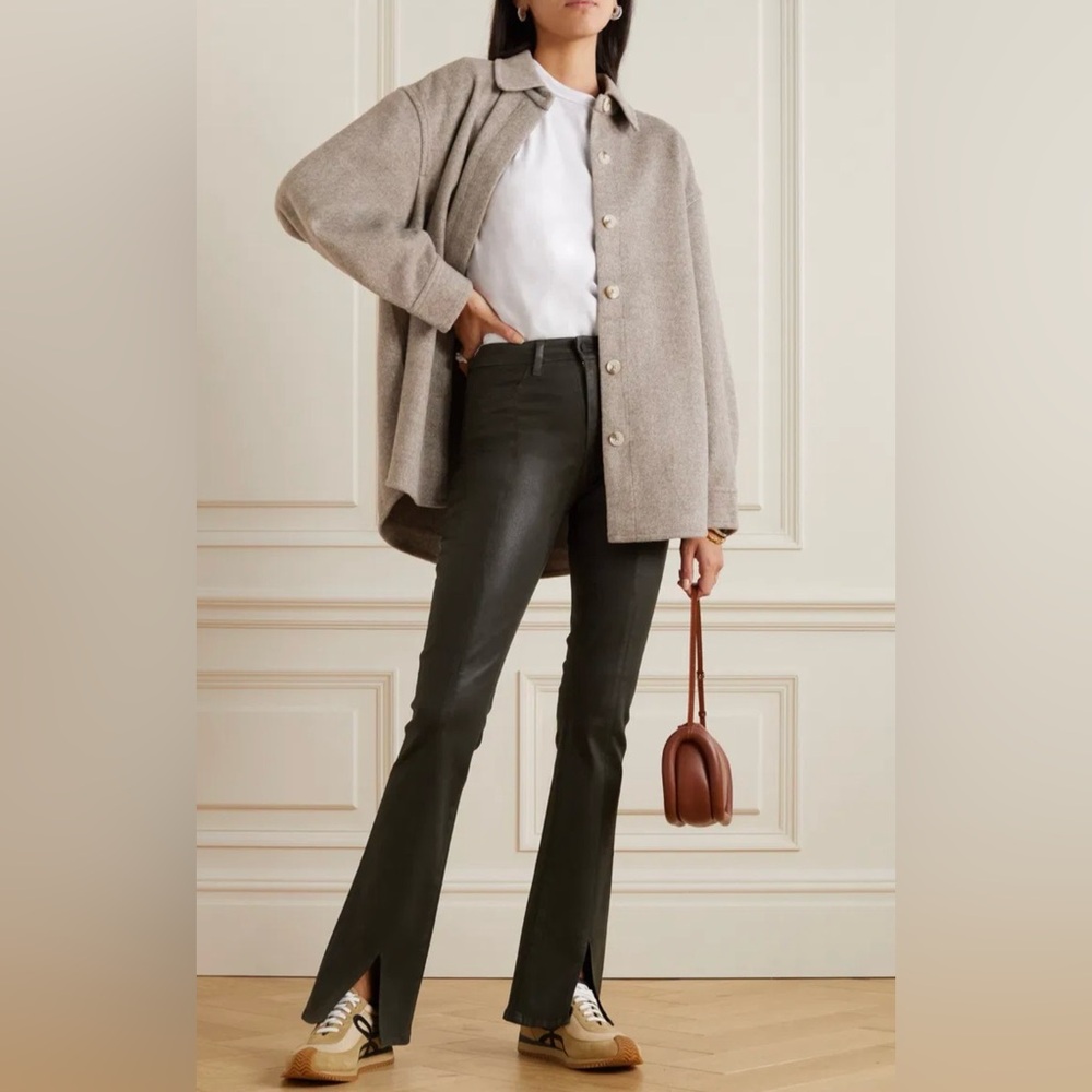 Holzweiler Dais Wool-Blend Flannel Jacket
